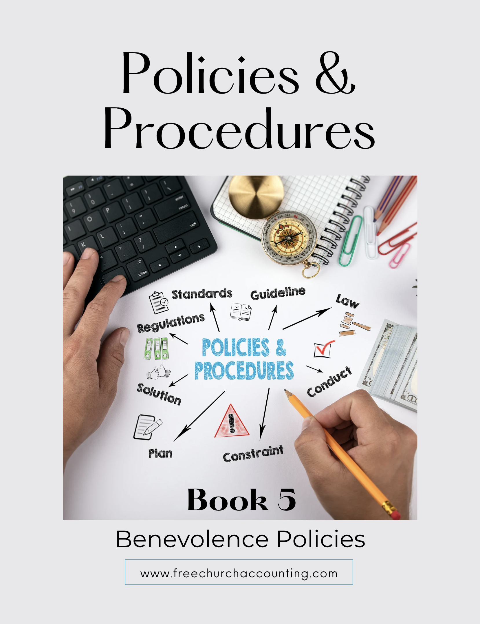 The Benevolence Package includes an ebook on establishing and managing a benevolence fund and policy.